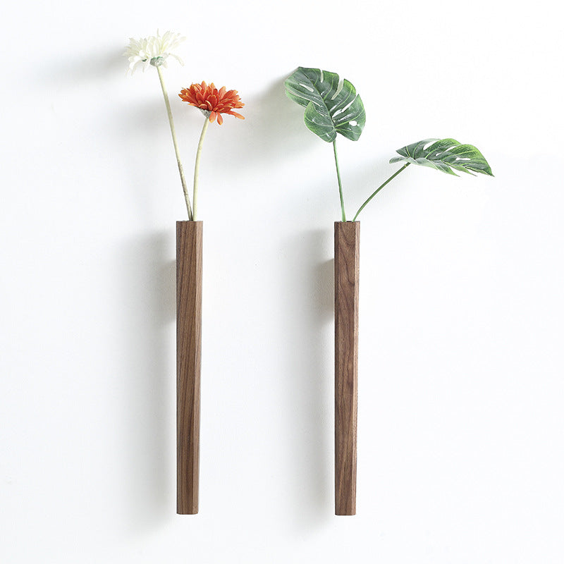 BloomNest - Elegant Hängande Väggvaser i Glas för Blommor och Växter Set