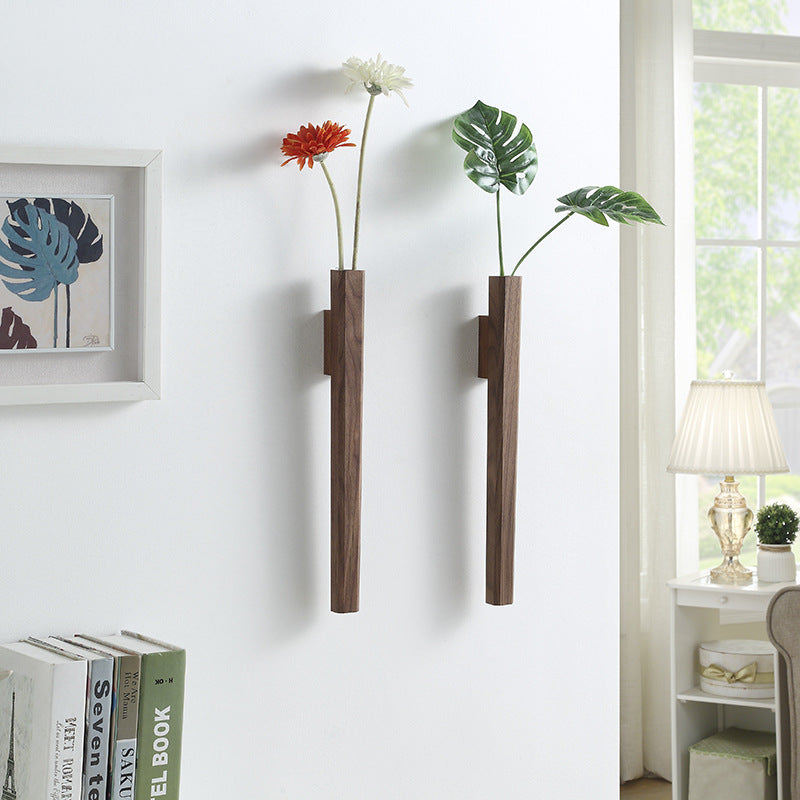 BloomNest - Elegant Hängande Väggvaser i Glas för Blommor och Växter Set