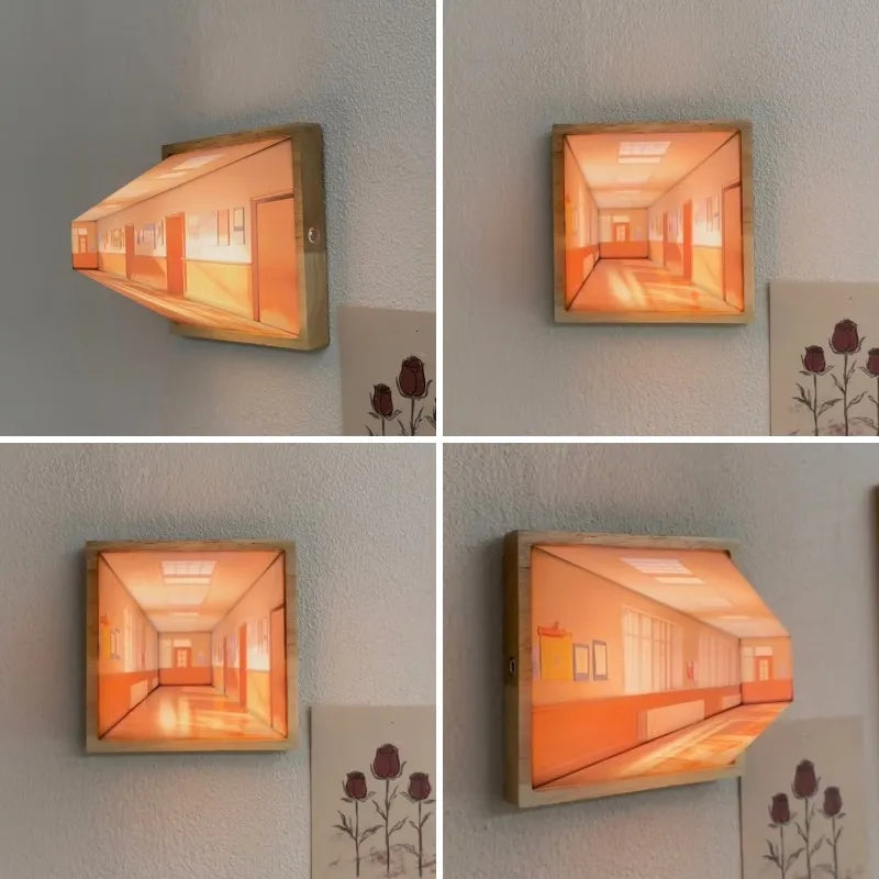 LuminaArt - 3D LED Vägglampa