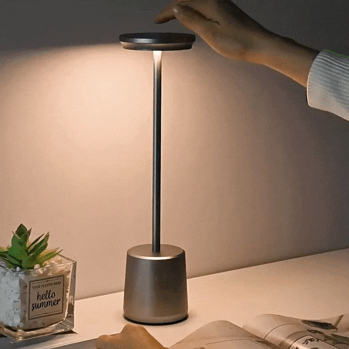 Lumina - Trådlös Bordslampa med Beröringssensor