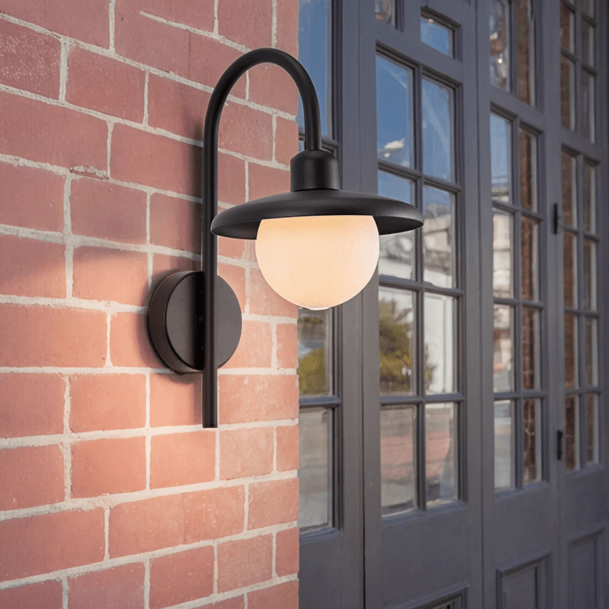 Luminara | Utomhusvägglampa – Väderbeständig LED-belysning för Elegant Utomhusatmosfär 6