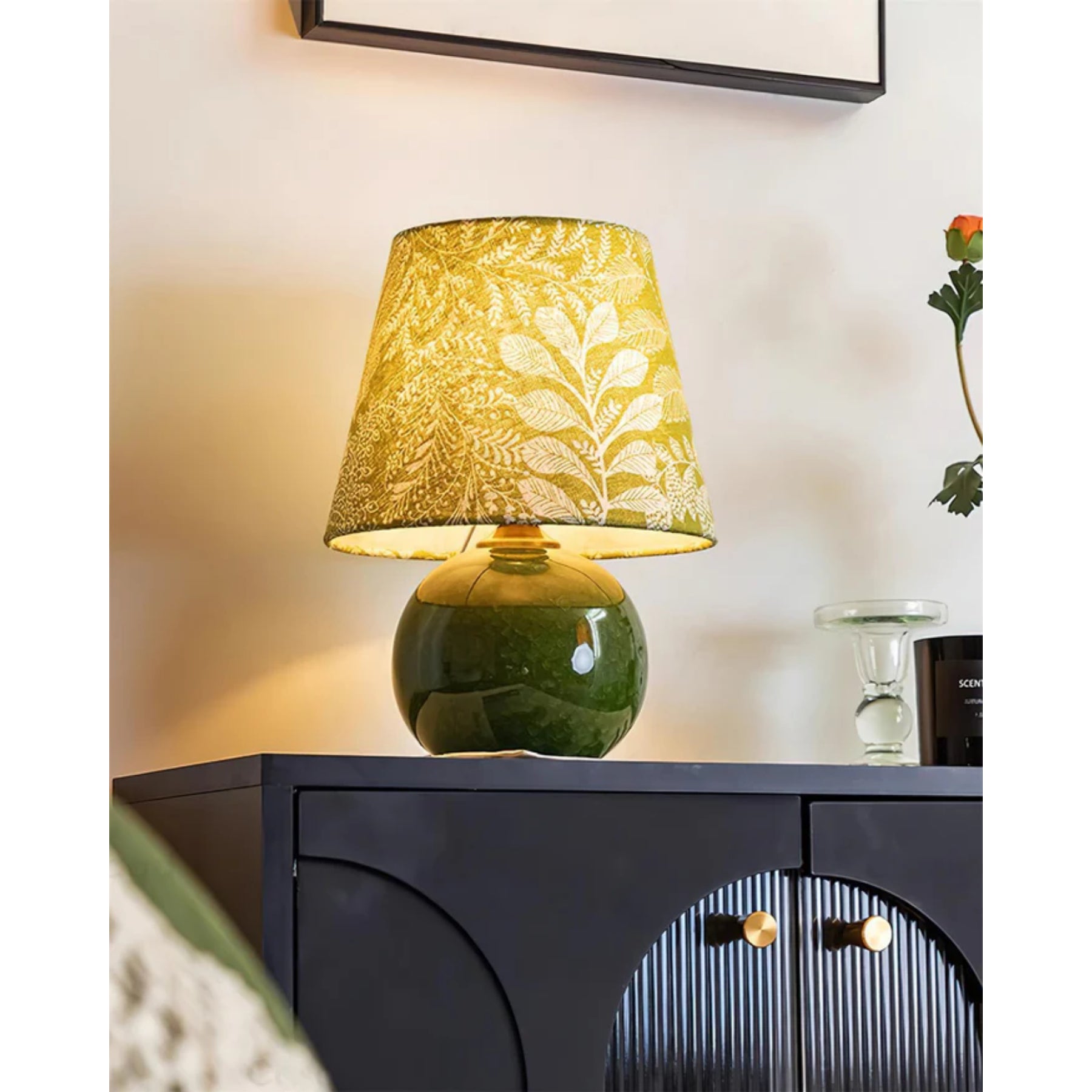 Livia Grön Bordslampa