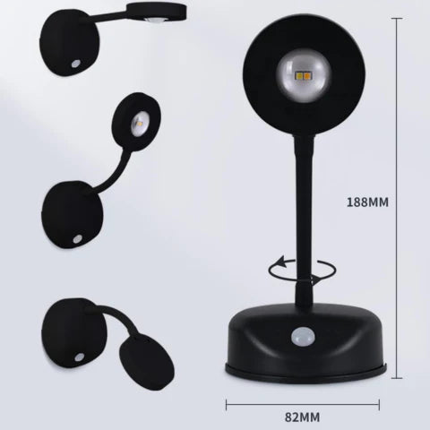 Zephyra - Trådlös LED Lampa med Rörelsesensor