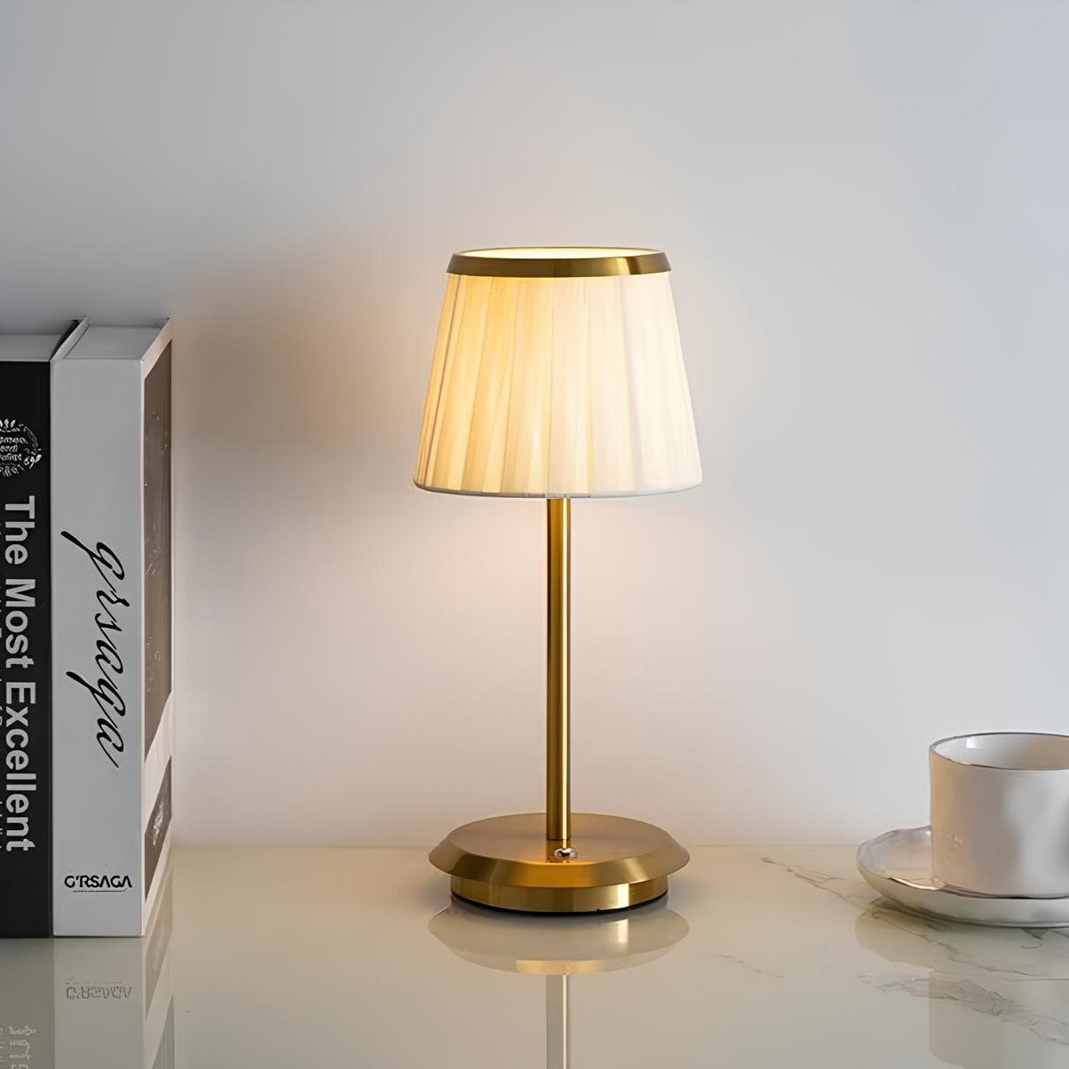 Zephyra - Uppladdningsbar Bordslampa med Dimmer