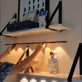 Lumix - Ultratunn Batteridriven LED Lampa med Rörelsesensor