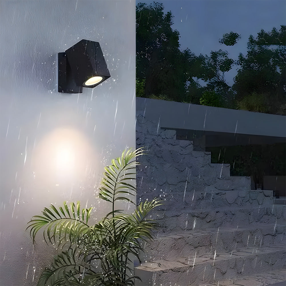 Lunaris | Utomhusvägglampa – Justerbar Belysning för Terrasser och Trädgårdar 0