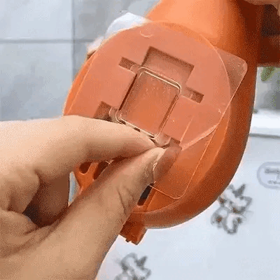 LuxeClean - Hygienisk Silikon Toalettborste med Väggmontering