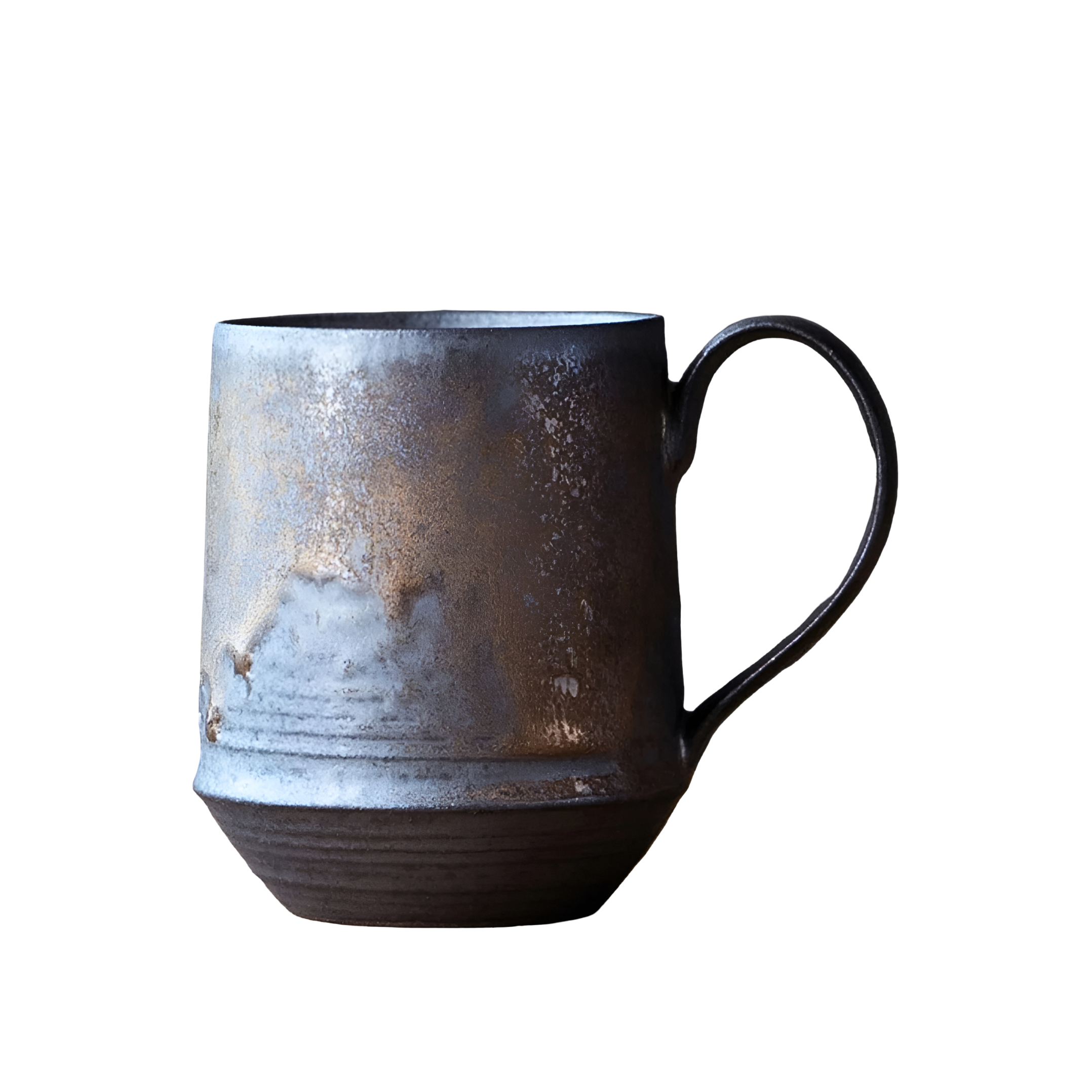 RusticEase - Handgjord Keramisk Kopp för Mysiga Höstdagar