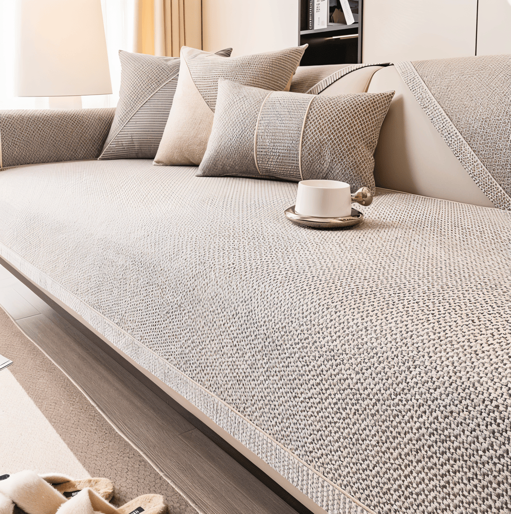 Solvian | Sofföverdrag – Halkfritt och Slitstarkt Skydd för Vardagsrum 4