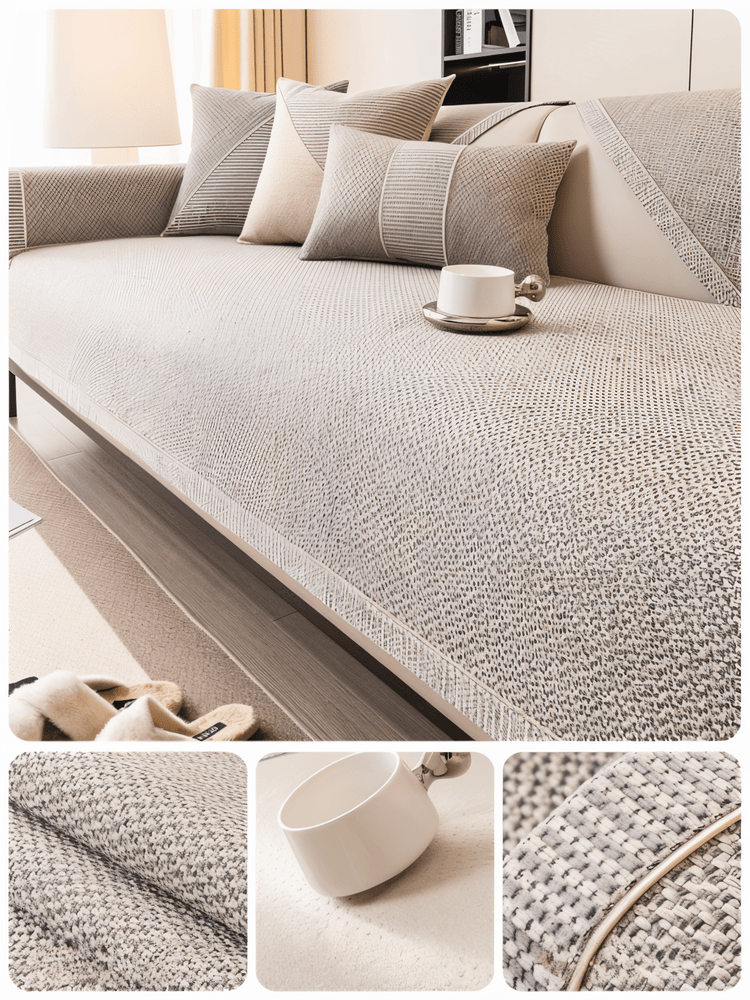 Solvian | Sofföverdrag – Halkfritt och Slitstarkt Skydd för Vardagsrum 8