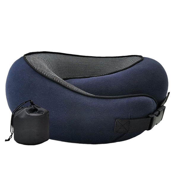 TravelEase - Ergonomisk Resekudde med Nackstöd för Bekväm Avkoppling