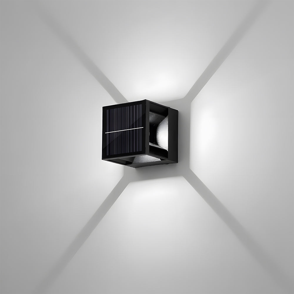 Zurello | Utomhusvägglampa – Solcellsdriven med LED-belysning 2